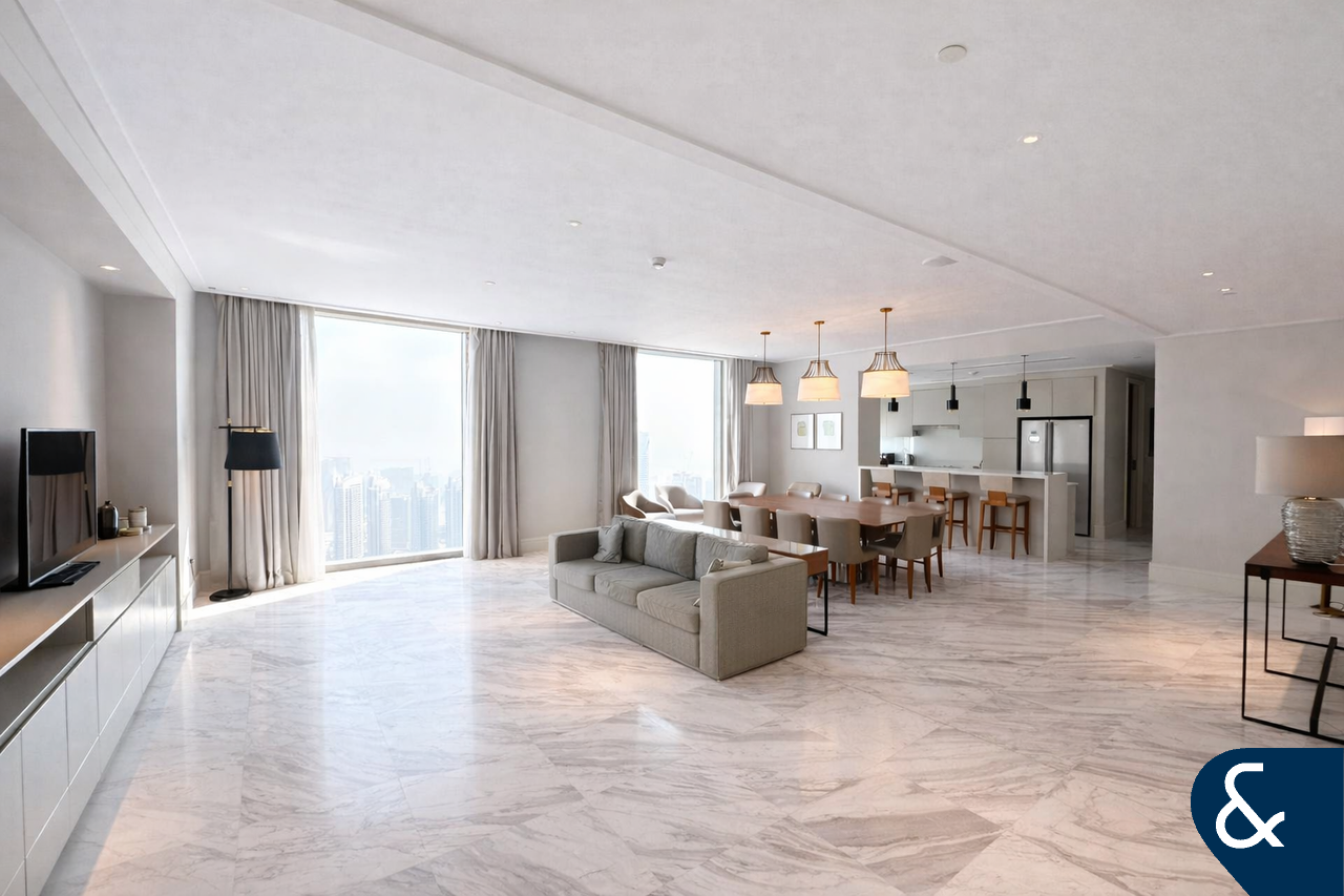 4 Bed + Maids | Burj & Fountain View | Vacant