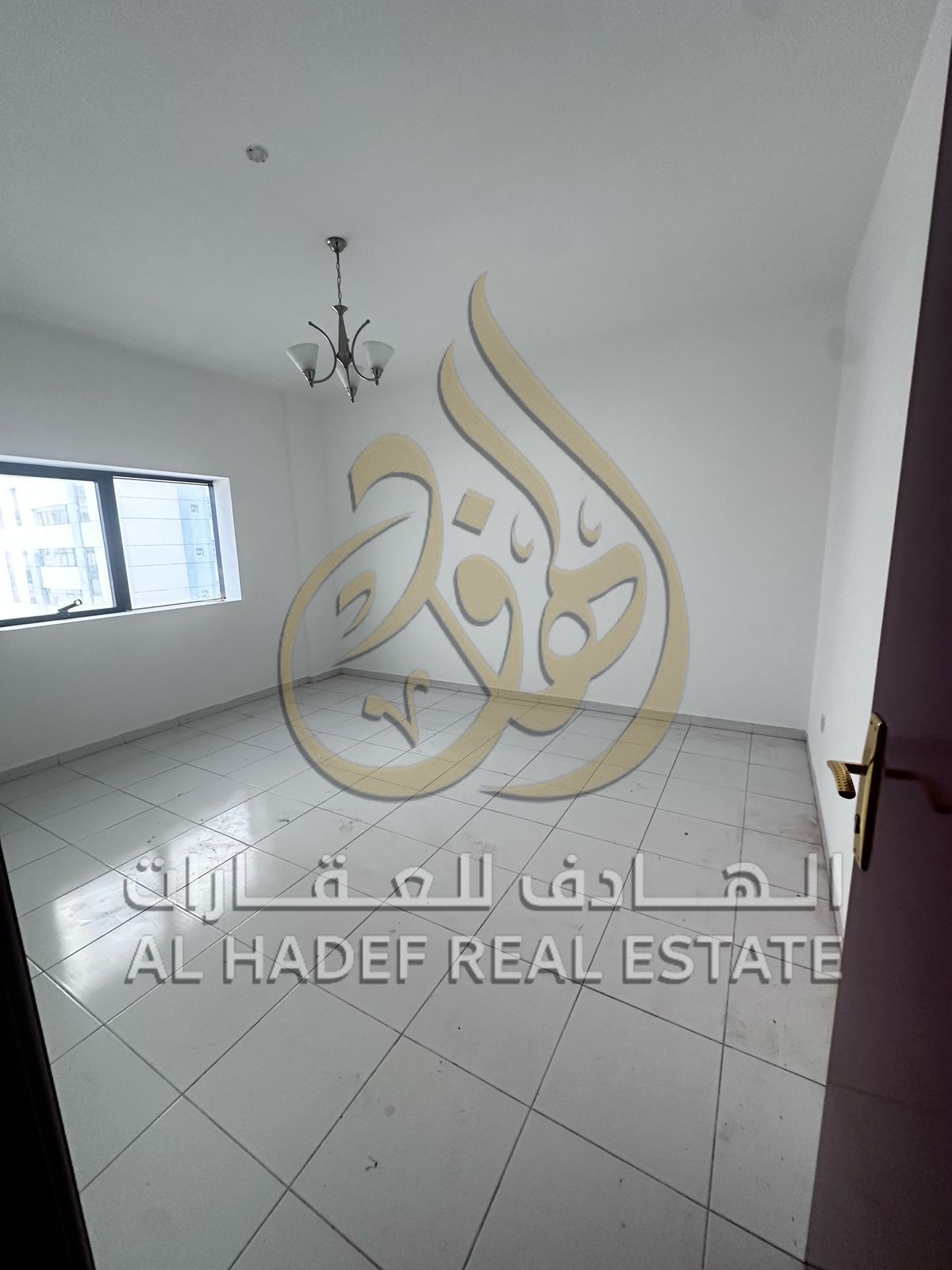 Apartment for rent in Al Taawun, 2 bedrooms and hall, landlord-paid AC, free gym and pool, near Oriana Hospital, flexible payment with 4 or 6 cheques.