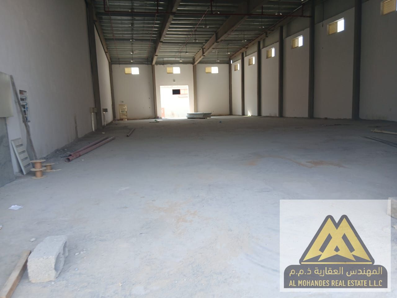 7500 Sqft Large Warehouse for Rent in Umm Al Quwain | Ground Floor with 97 kW Power & Bathroom | Ideal for Commercial & Industrial Use