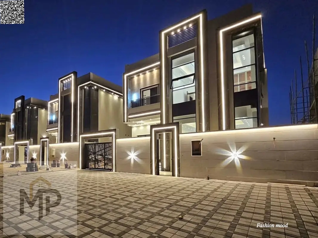 Villa for sale in Ajman | Al Zahiyah area | 5 bedrooms, majlis, 2 living rooms and roof | Freehold ownership for all nationalities | Price is negotiab