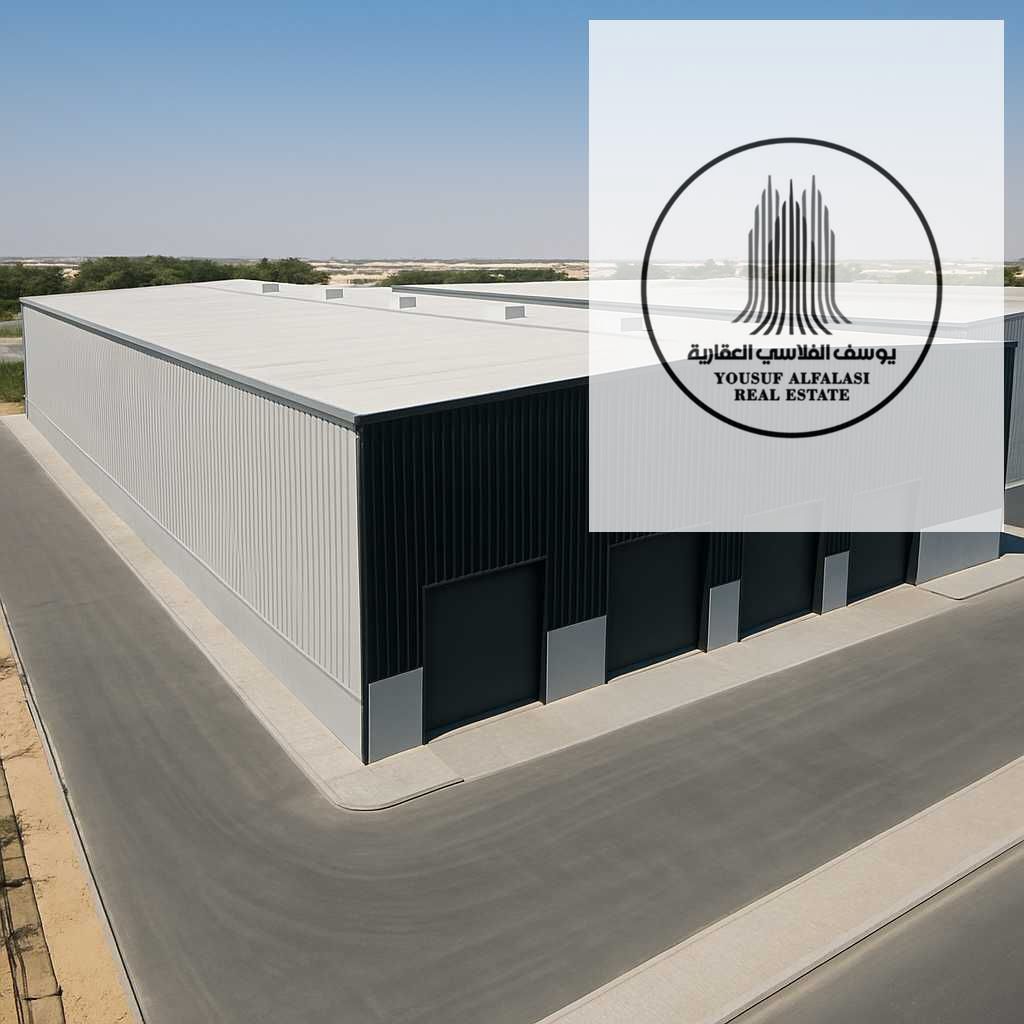 Warehouse details space 41,000 sq ft Electricity: 250 kW Price: AED 11.000,000