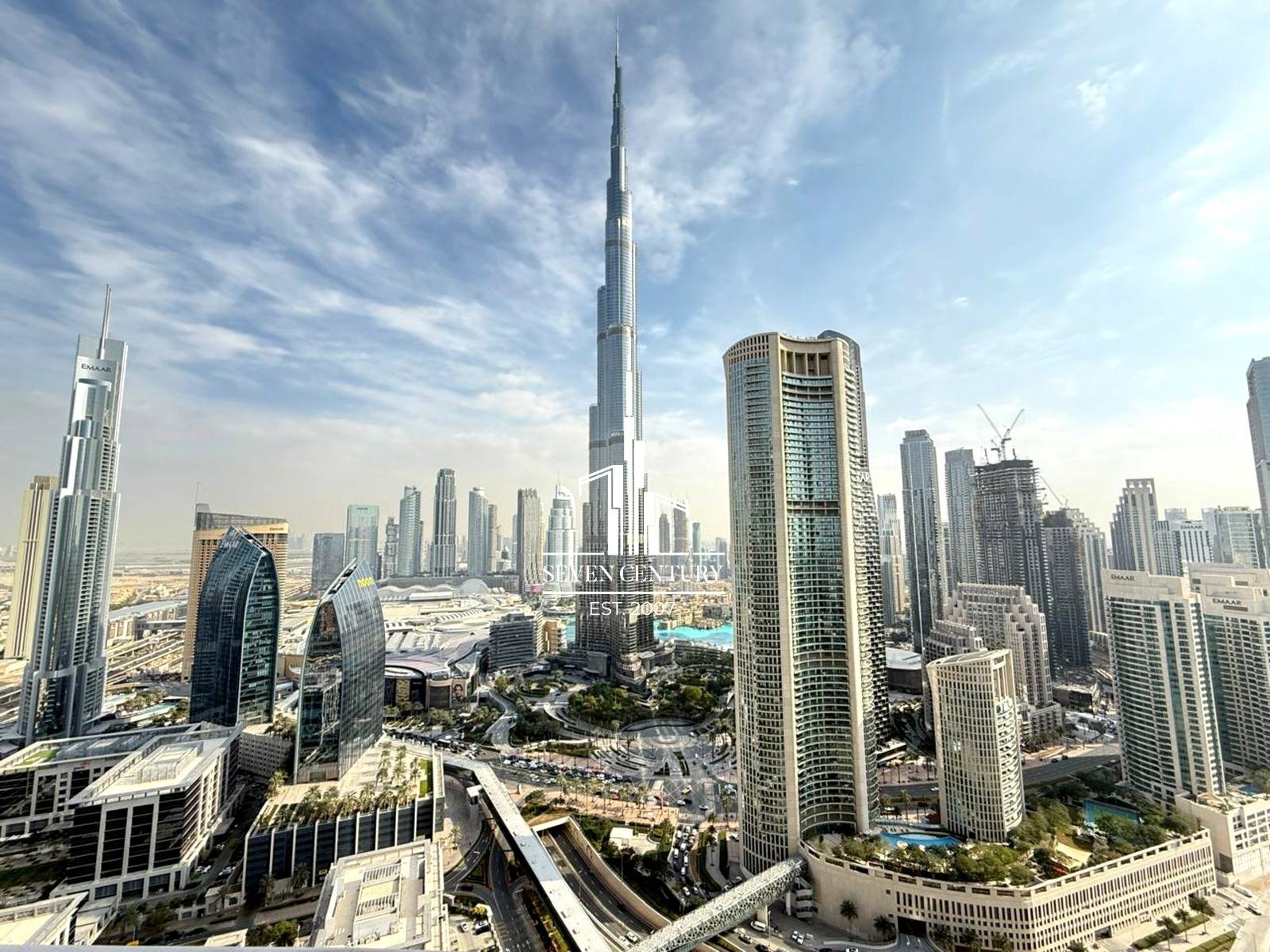 3BHK+Maid | Fully Furnished | Burj Khalifa View