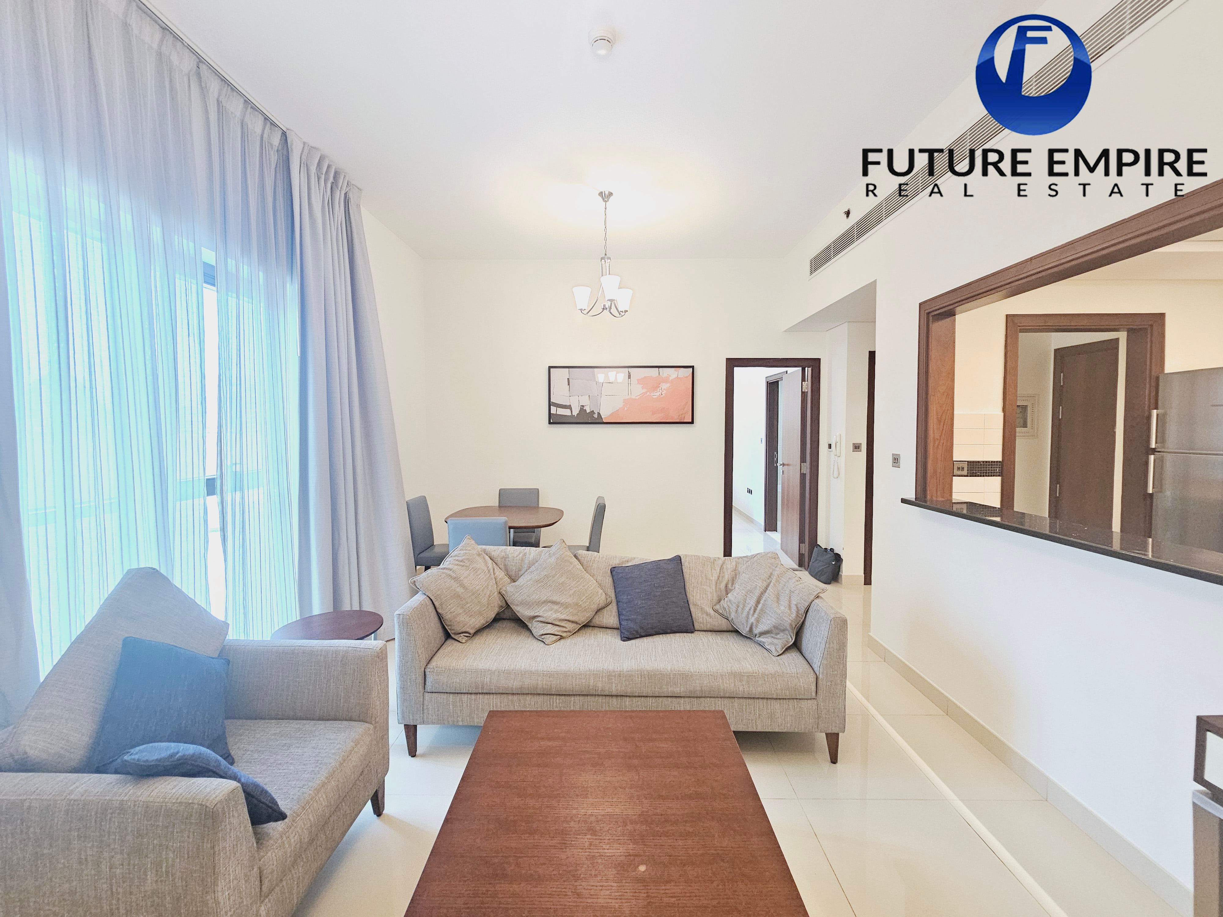 Fully Furnished 1BHK | Gym Pool Parking | Sauna & Steam