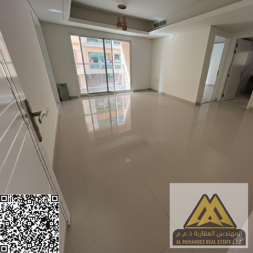 1-Bedroom Apartment + Living Room for Annual Rent – Al Muweihat, Ajman