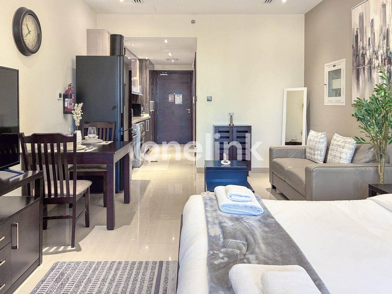 Studio for Rent | Furnished | Prime Location | Burj Khalifa View