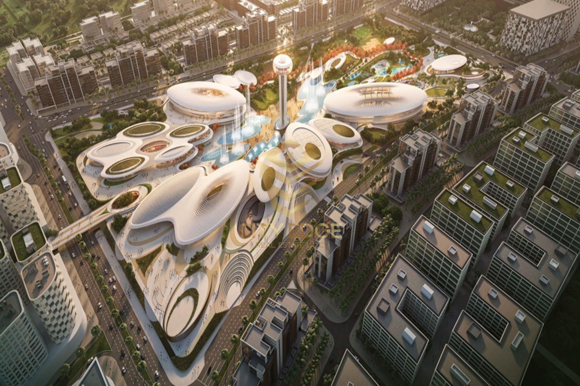 Ready 1BR Pool View | Aljada | Zaha Hadid Design |