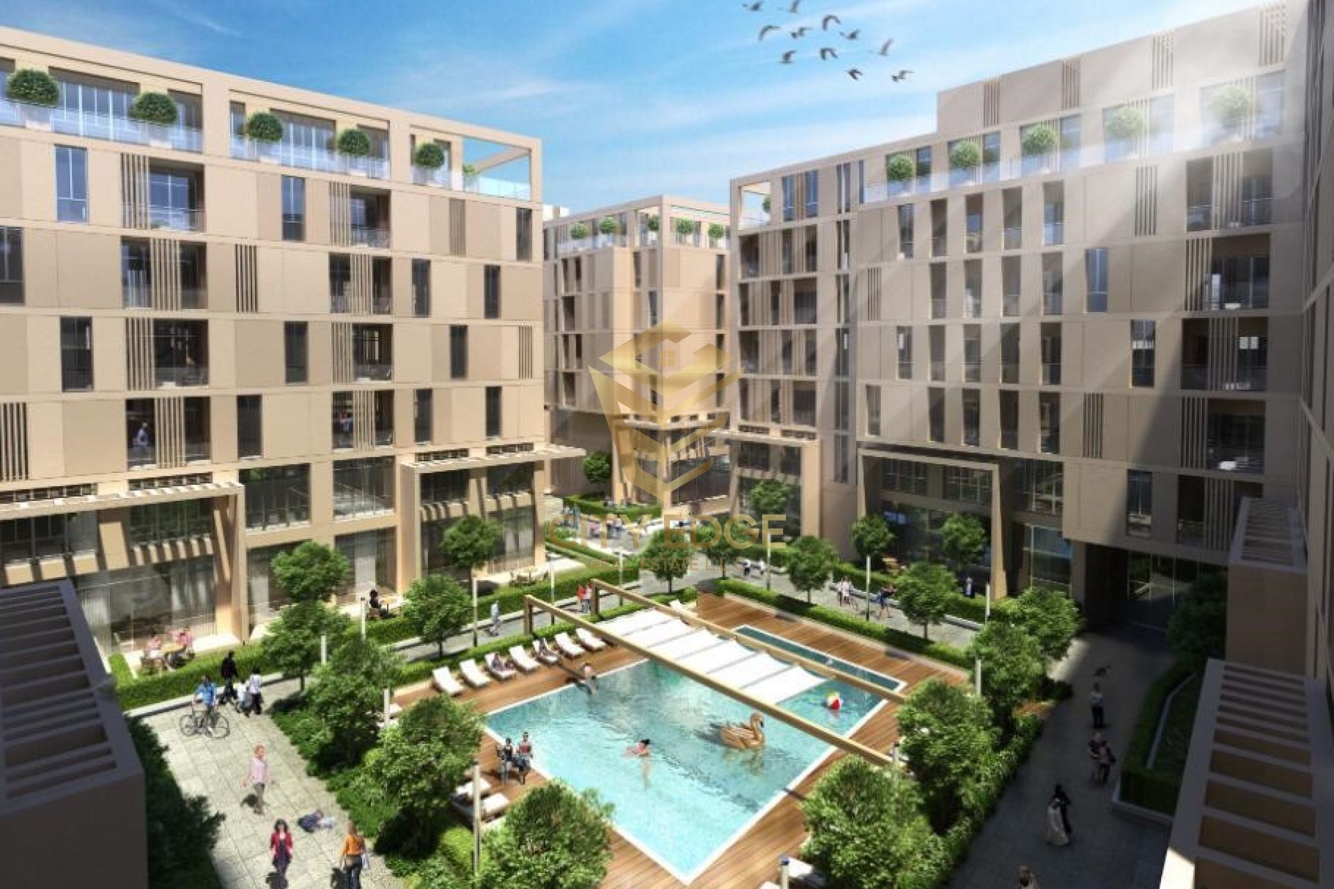 Luxury 2BR Ready | Huge Size | Pool View |discount