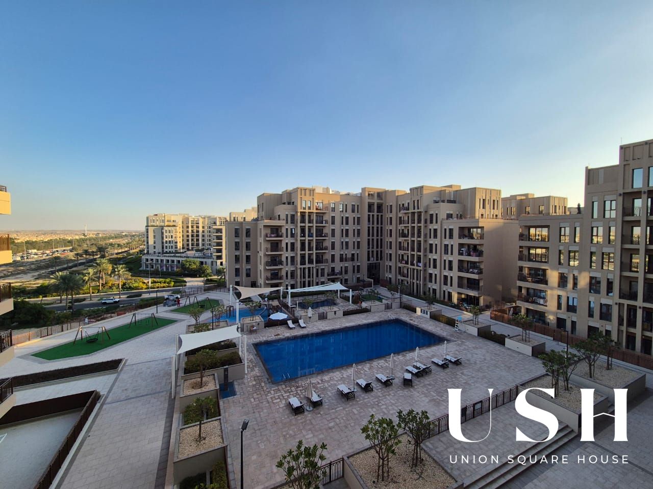 Spacious 2 BR | Semi Closed Kitchen | Pool & Al Qudra View
