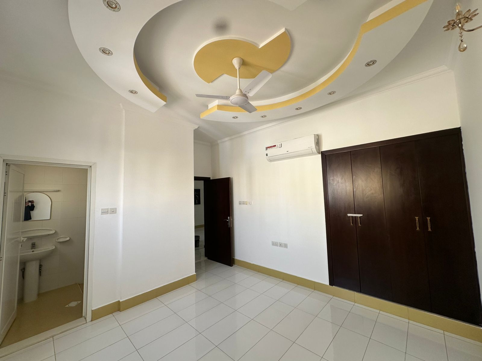 Two-bedroom apartment with a living room in Al Jurf 2 – Ajman | Super Deluxe finishing