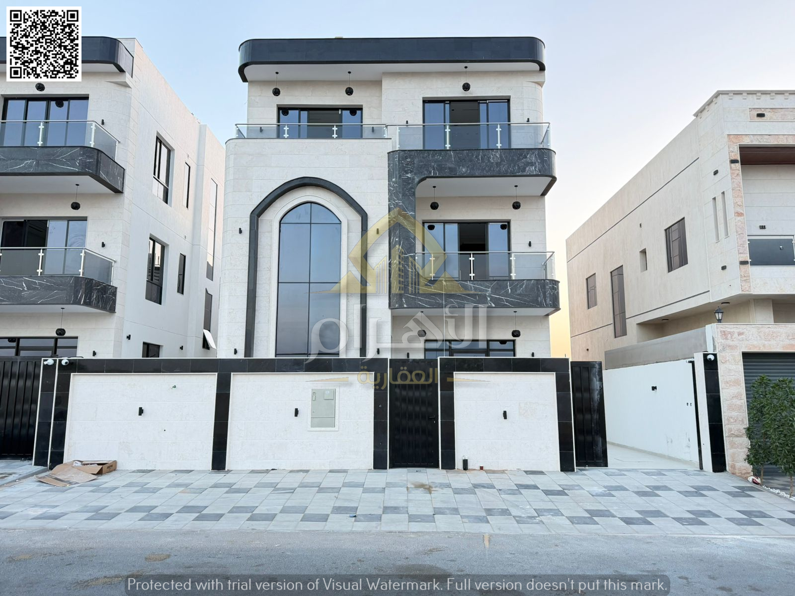 **Strategic location near all services. Prime location. Includes registration and ownership fees. Features a rooftop terrace facing Mohammed Bin Zayed
