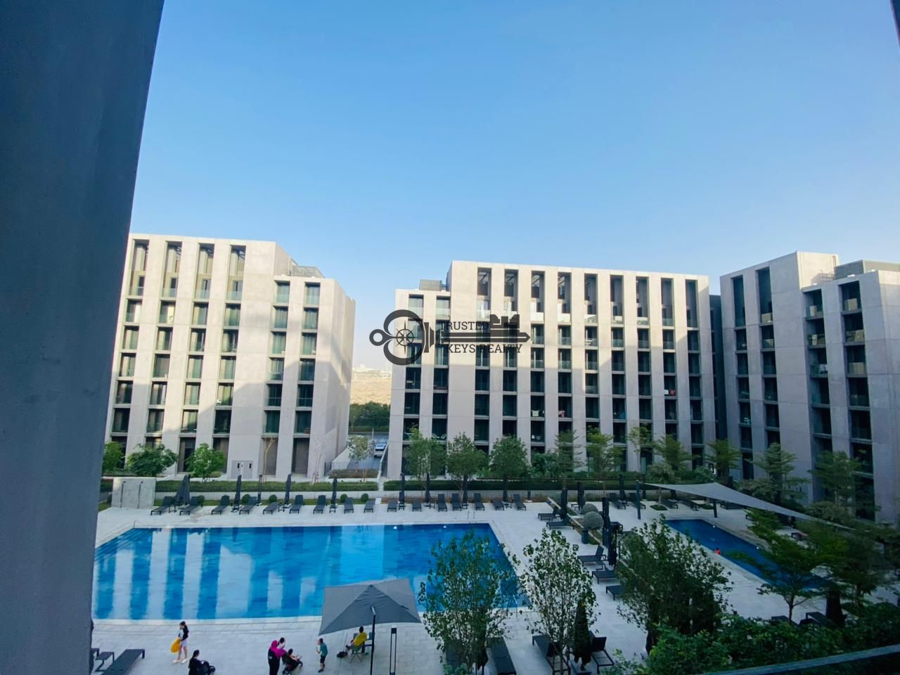 Spacious 1BHK Apartment with Pool View | 2 Washrooms | 960 Sqft | Aljada