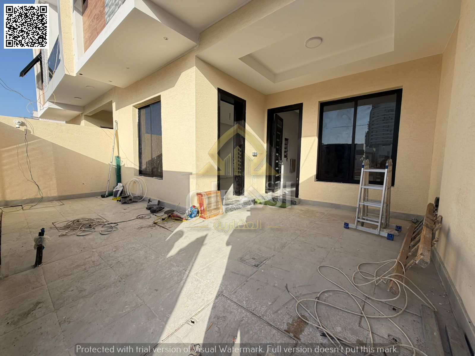 For sale: A spacious villa with a built-up area of 3300 sq ft, comprising ground floor, first floor, and roof terrace. It features 5 bedrooms, a maj