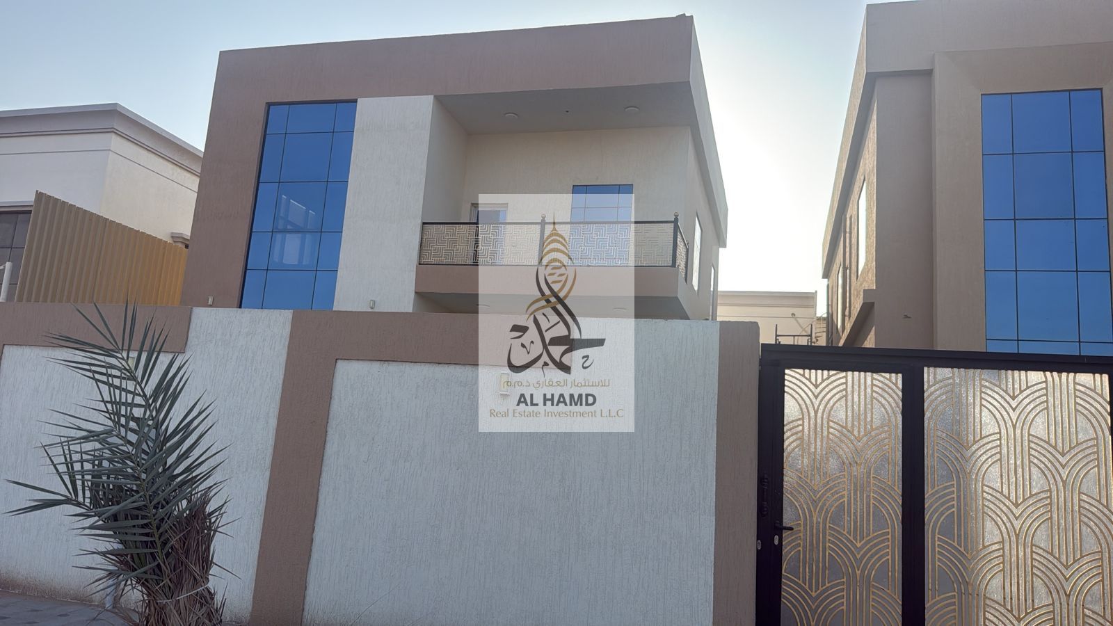 For sale Direct ownerGcc a new villa with good Quality Finishing 5000 sqft
