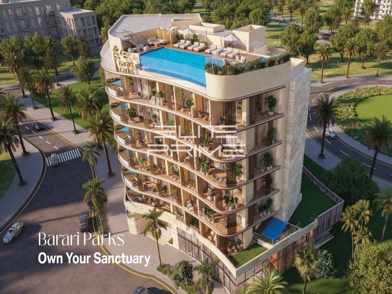 Open Barari Views | 1BR + Study | Fully Furnished | 1% Monthly