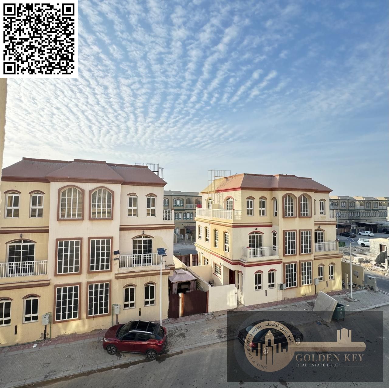 3 Bedroom Townhouse for Sale in Ajman Uptown — With Water & Electricity!