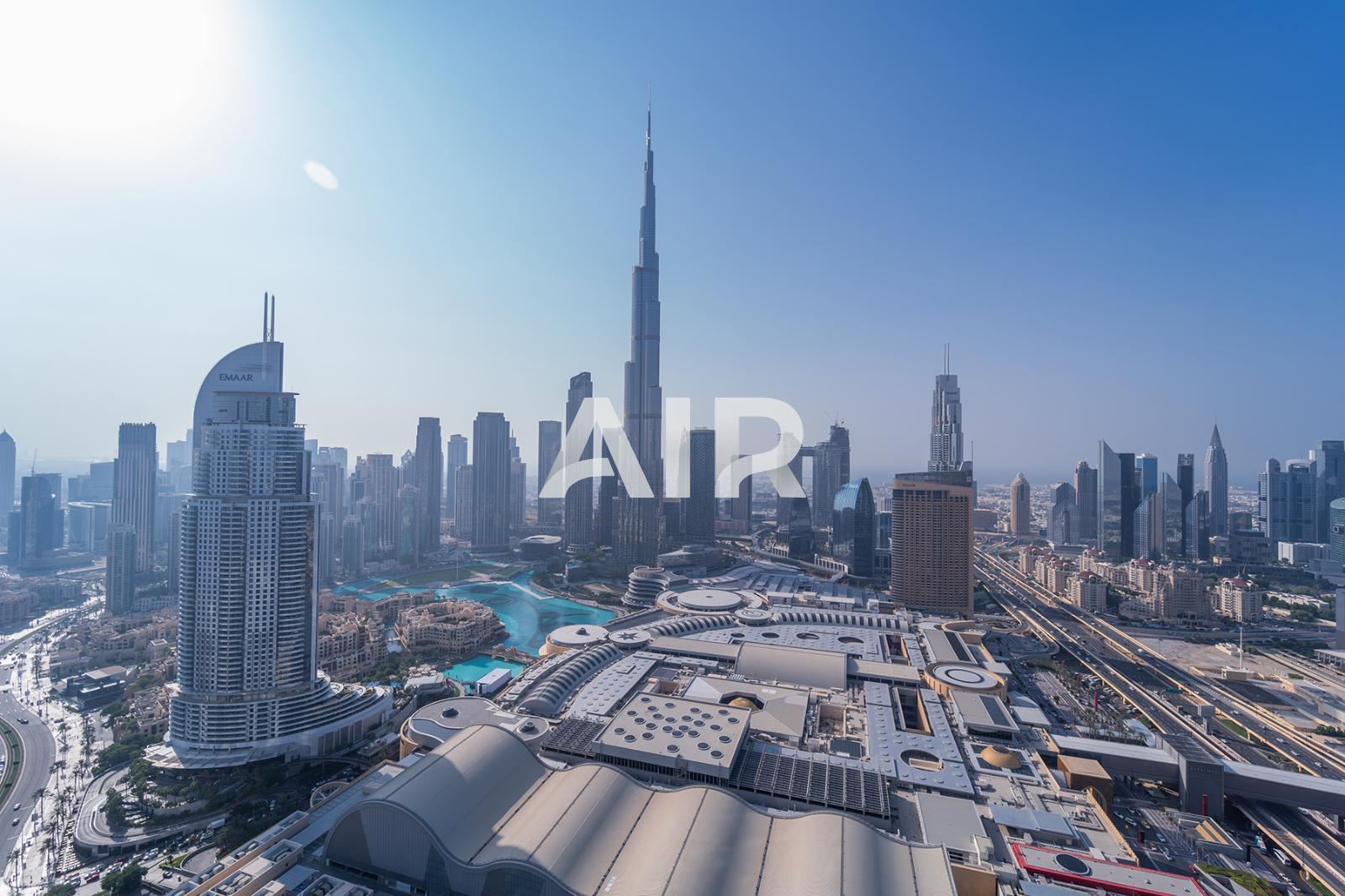 Burj and Fountain View | High Floor | Corner Unit