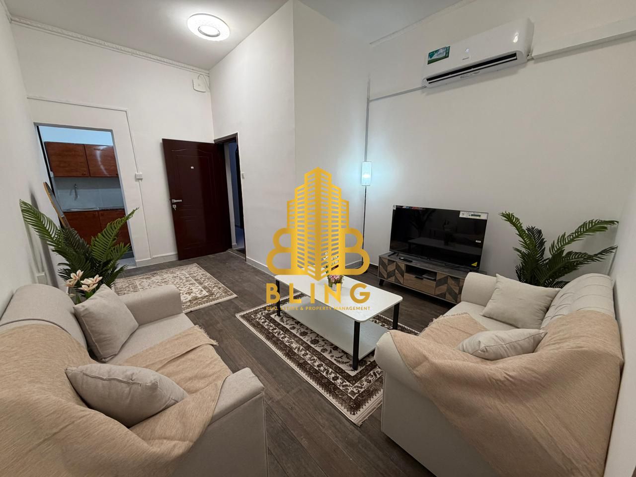 Fully Furnished 1-Bedroom With Water & Electricity Included