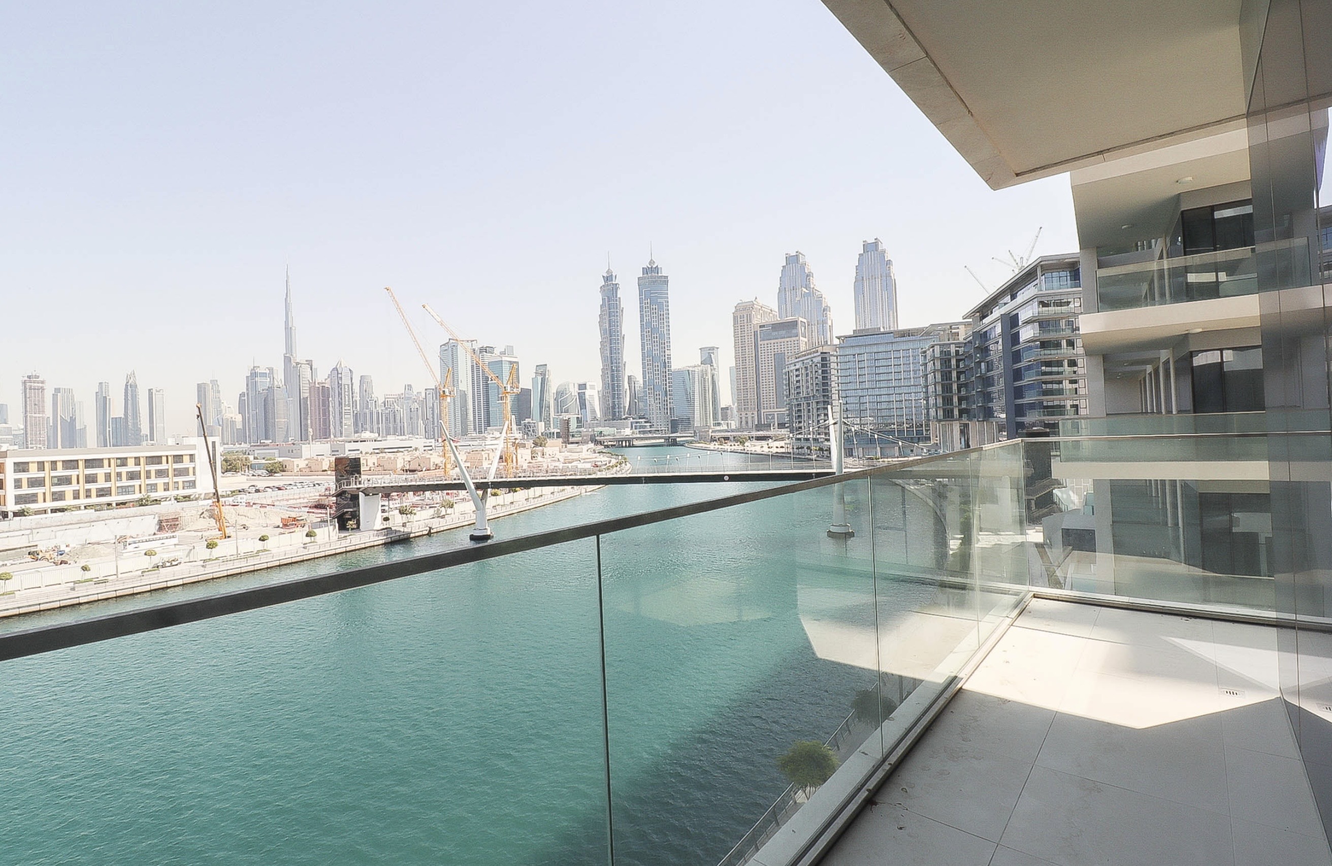 Full canal & Burj Khalifa view | First occupancy | Large 2Bed
