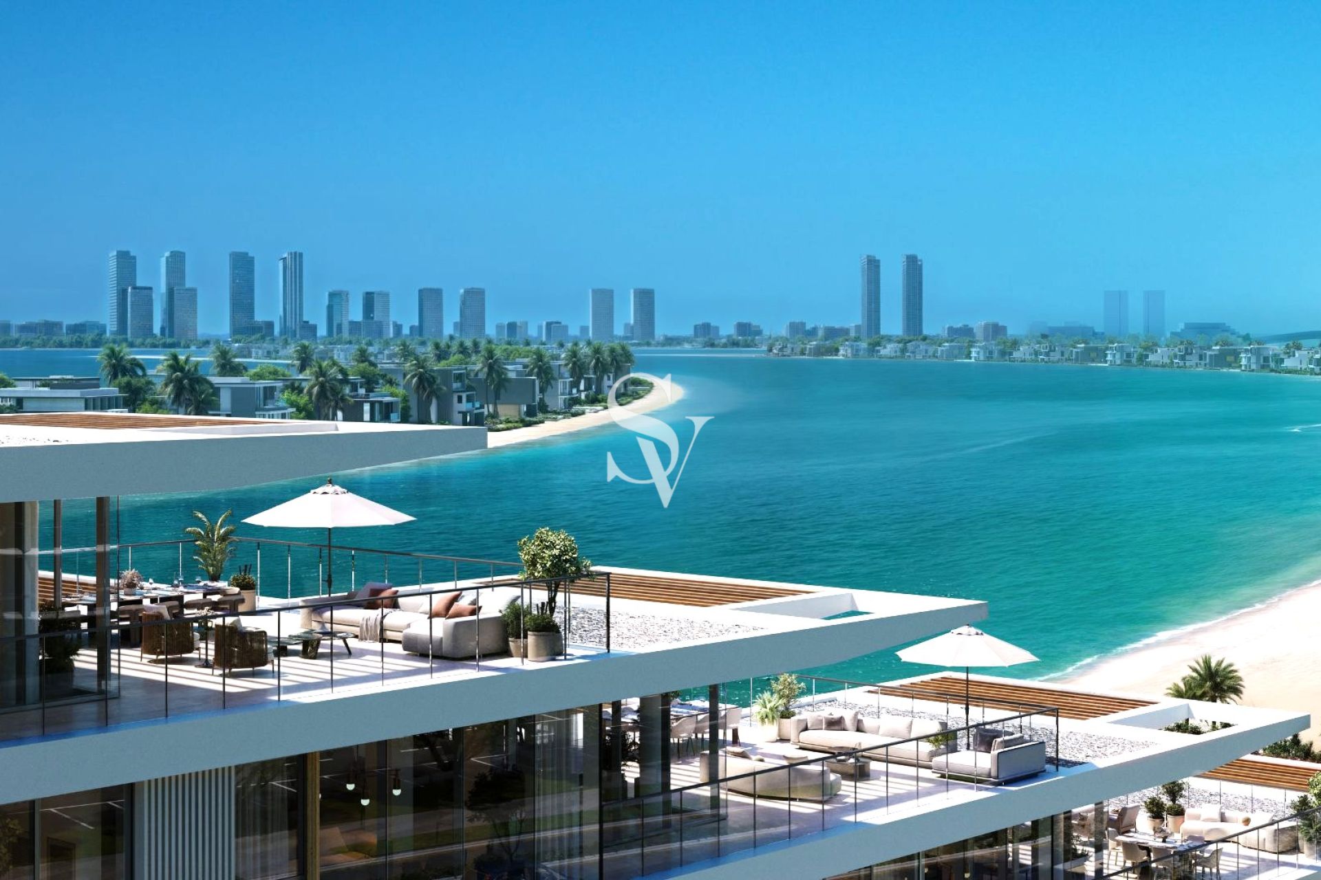 Direct Beach View | Signature 3 BR | Private Beach