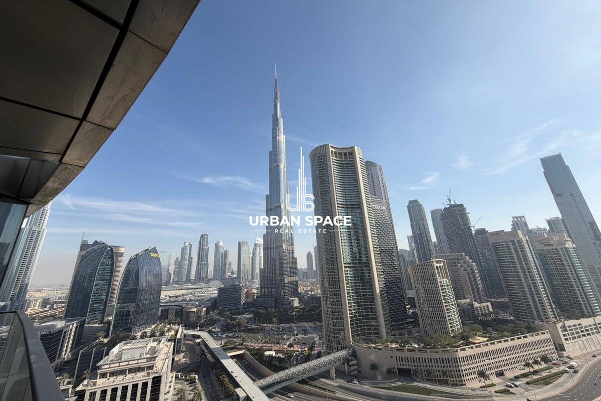 Burj Khalifa View | Vacant | Mid floor