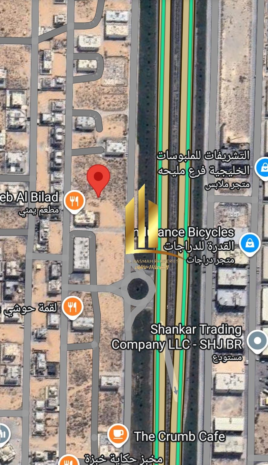 Commercial Plot for Sale in Al Hoshi – Al Badee Suburb