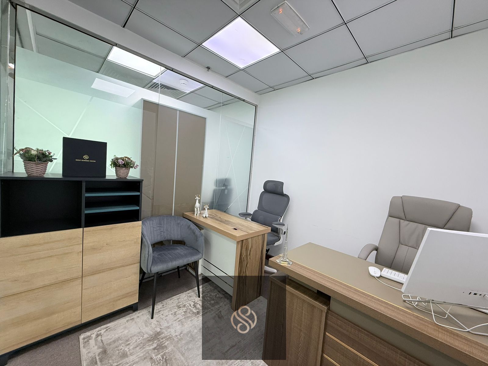 Furnished 120 SQFT Office | Business Bay | 27k.