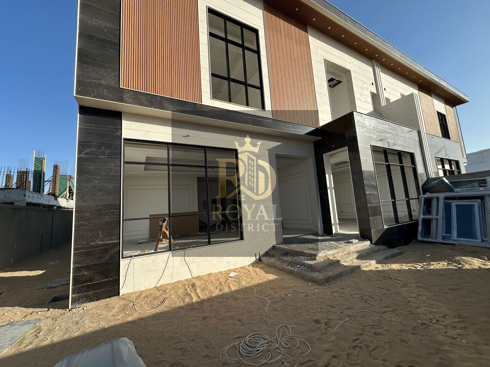 LUXURY TWIN VILLA | IN HOSHI | PRIME LOCATION | SPACIOUS LAYOUT | 5 MASTER BEDROOMS | FREEHOLD FOR ARABIC