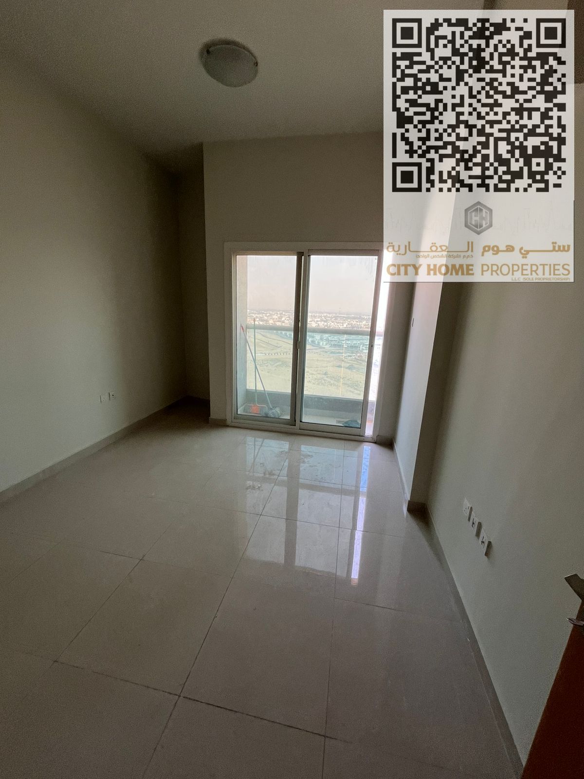 Annual Rent – 2BHK Apartment with Central AC and Balcony