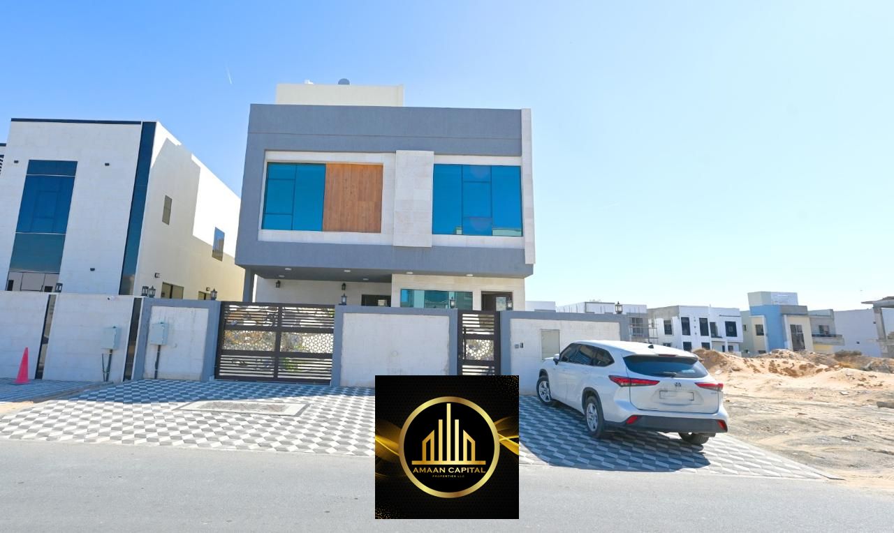 Luxury villa with super deluxe custom finishing for sale in Ajman