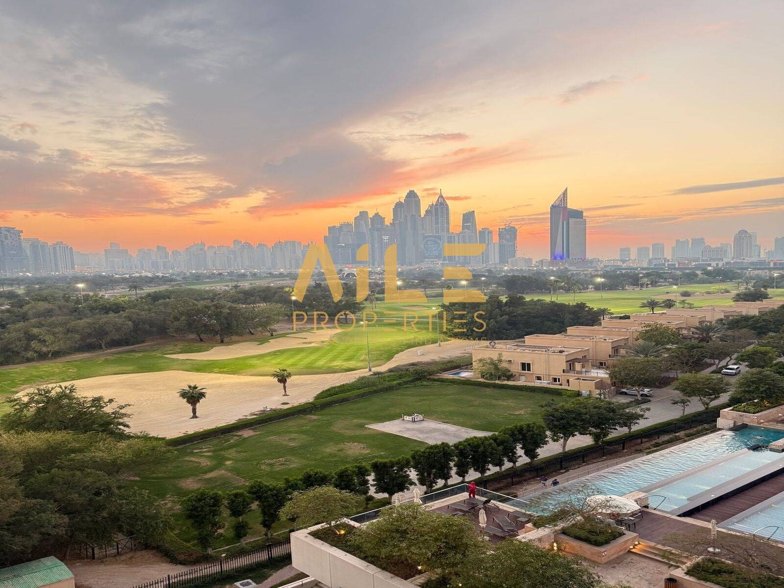 READY TO MOVE | GOLF & POOL VIEW | EMAAR FAIRWAYS