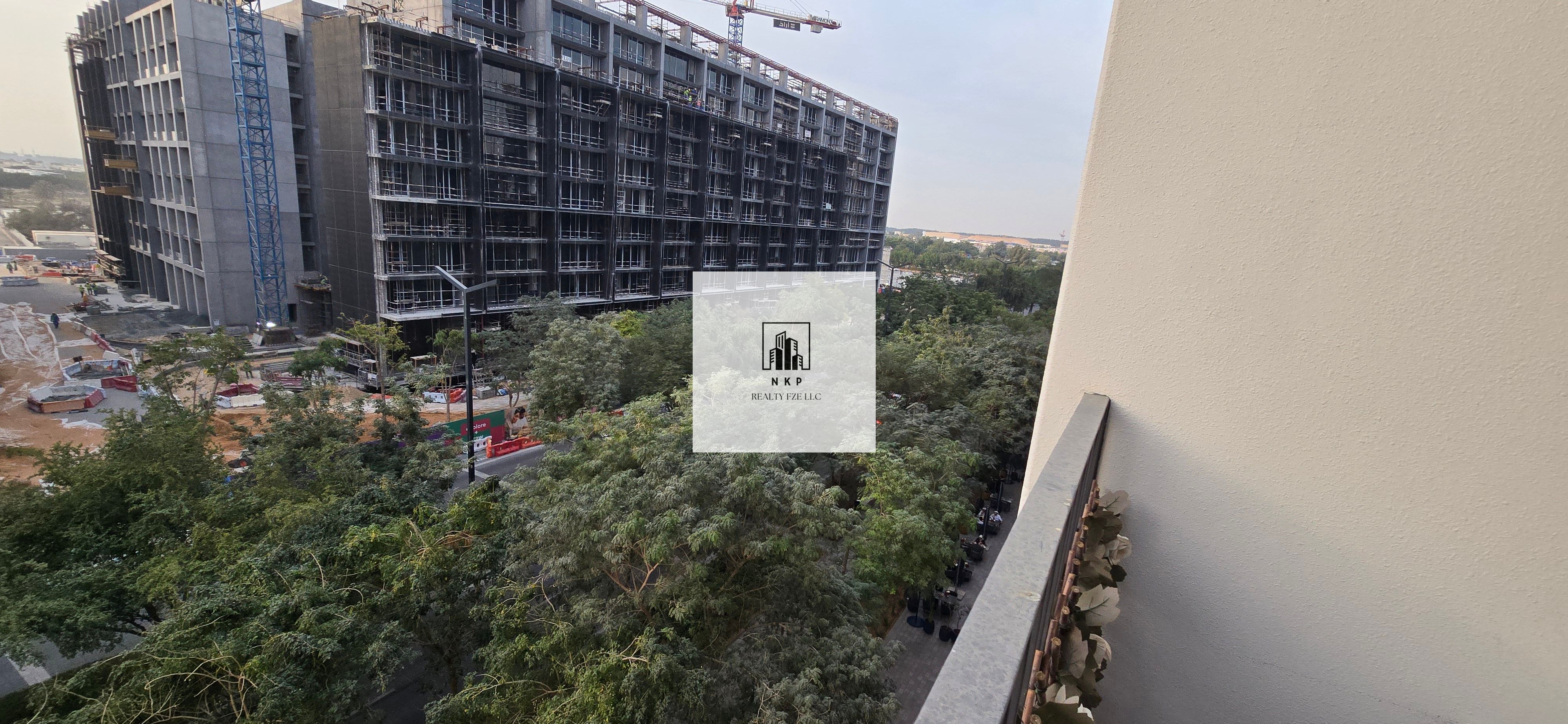 Spacious luxurious lush fully furnished 2 bhk apartment with all master rooms with balcony