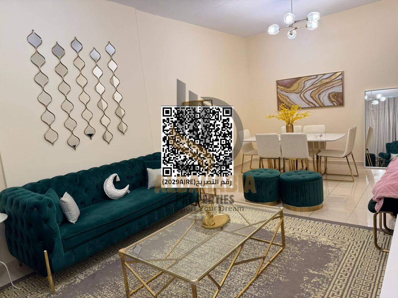 Master Bedroom Apartment for Sale in Orient Towers Ajman
