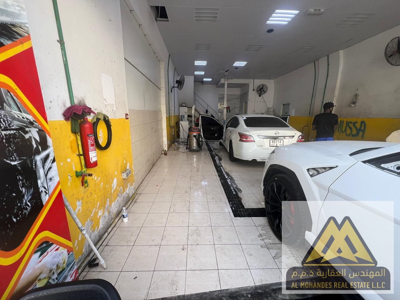 Fully Equipped Car Wash for Rent in Ajman