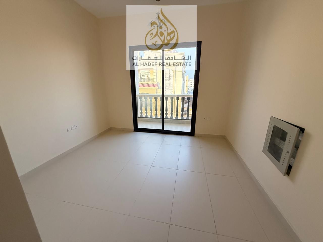 High Street, on Mohammed Bin Zayed Road - First studio apartment with balcony and semi-separate kitchen - Spacious, excellent finishing - 25,000