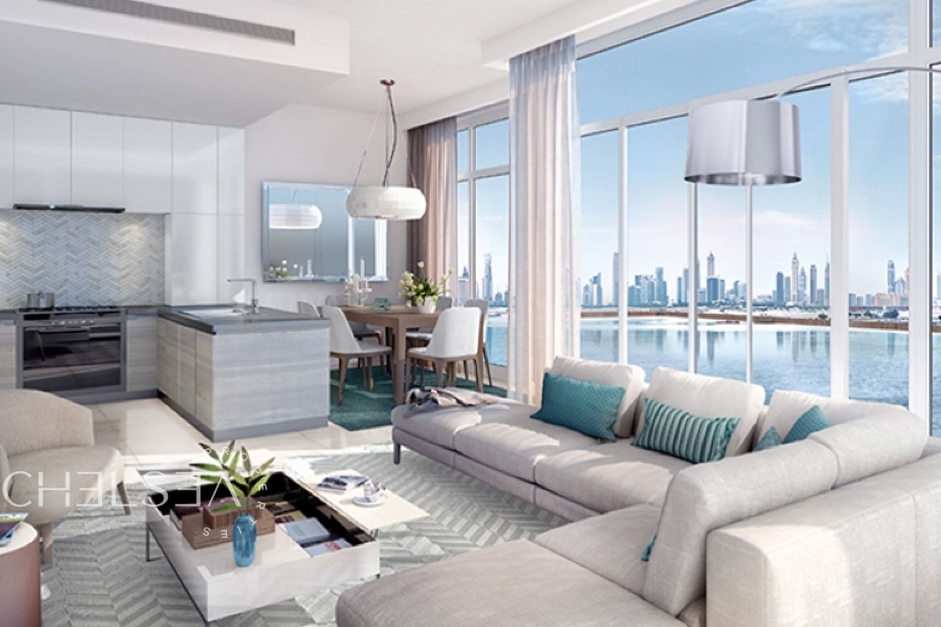 HIGH FLOOR | WATERFRONT | BURJ KHALIFA VIEW