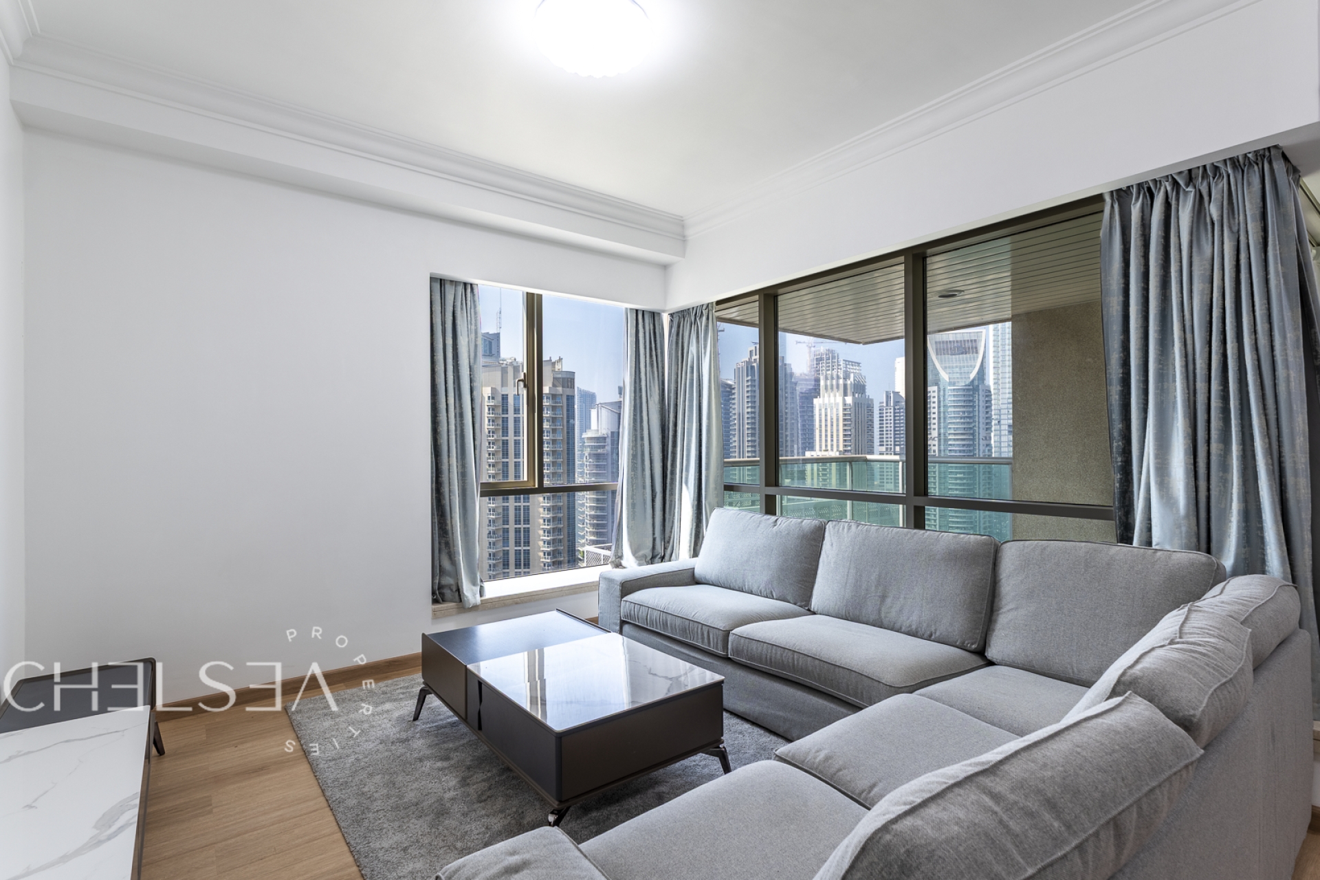 MARINA AND SEA VIEW | MID-FLOOR | PARTIAL UPGRADE