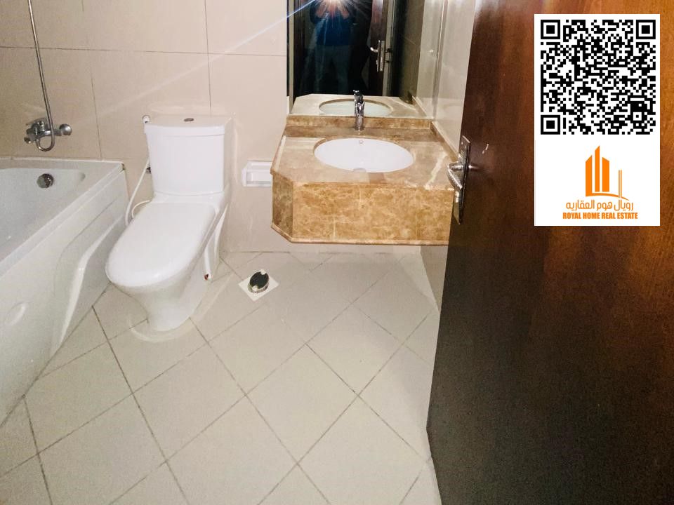 "1BHK Apartment for Rent in Naeemiyah 1, Second Occupancy, Spacious 1 Bedroom + Living Room, 2 Bathrooms, Equipped Kitchen, Ground Parking, Rent 33,00