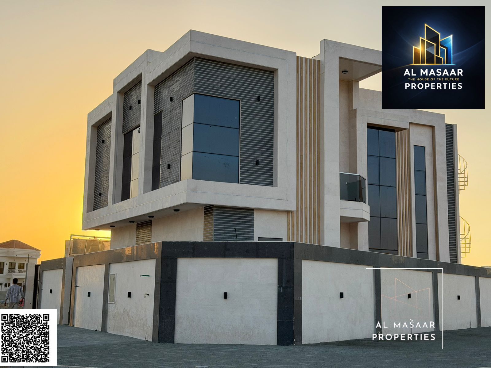 A luxurious villa for sale, combining elegance, comfort, and an ideal location in one of Ajman's most desirable residential areas.