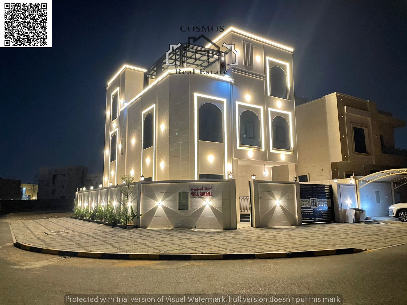 Ultra-Luxury Corner Villa | 7 Master Bedrooms | Elegant Stone Facade | Roof Terrace | Premium Finishes