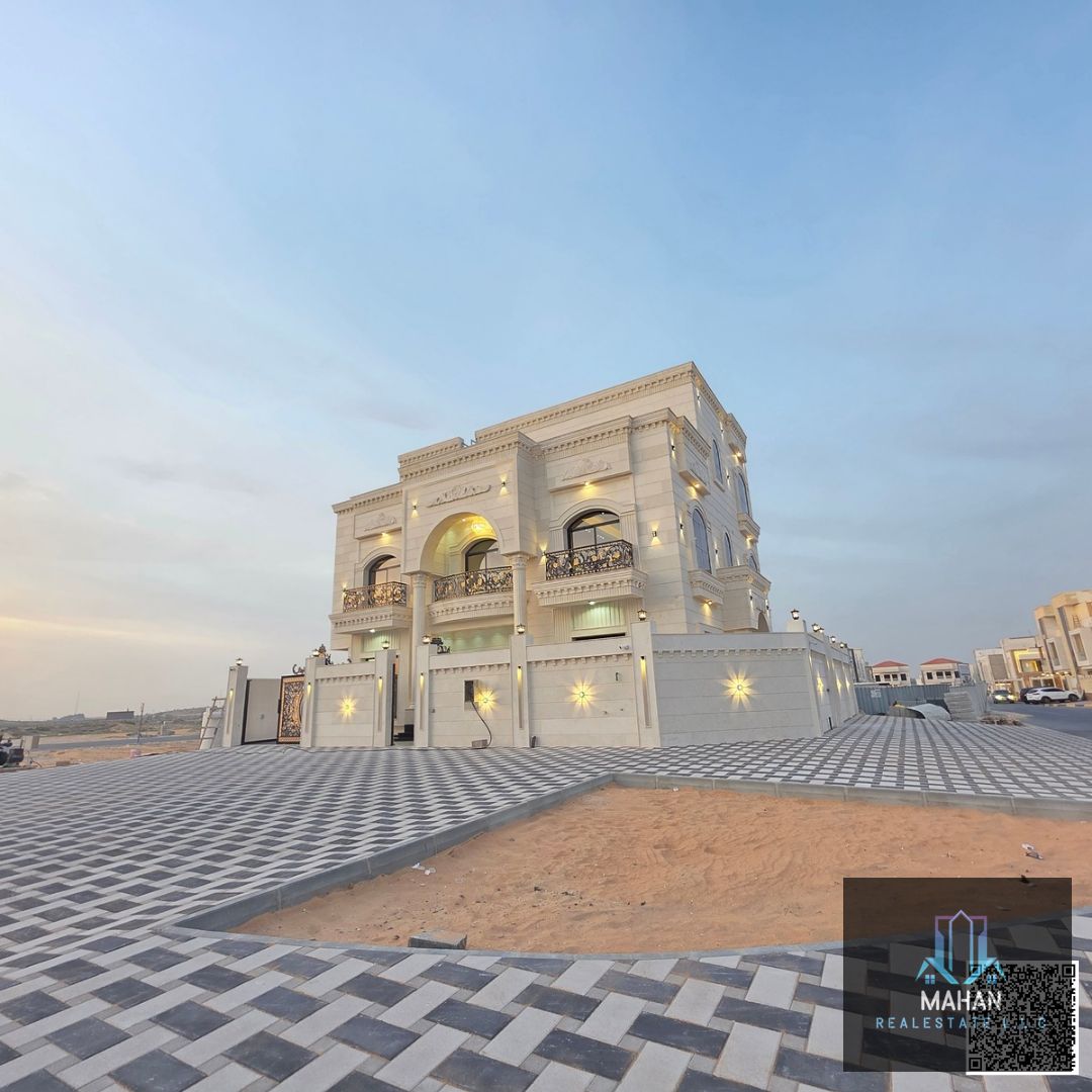 For Sale | Spacious 6-Bedroom Villa Land Area: 3,800 sq ft Built-Up Area: 5,400 sq ft Bedrooms: 6 Living Spaces: Hall & Majlis Additional Areas: Roof terrace, Maid’s room Asking Price: AED 2.85 Million A well-sized villa offering generous indoor and outdo