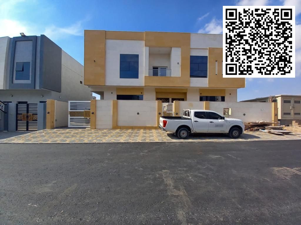 For sale: Standalone villa in Al Yasmeen, Ajman. Behind the shops on Al Zubair Street. Area: 3017 sq ft. 5 spacious master bedrooms + majlis, living r