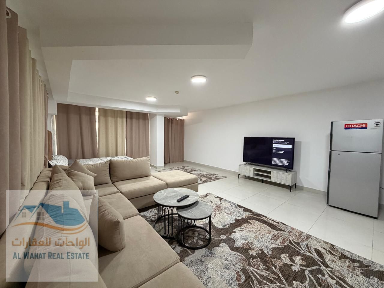 First Occupancy | Furnished Studio for Monthly Rent – Ajman Al Muwaihat 2 – Very Prime Location Brand new studio with stylish furnishings