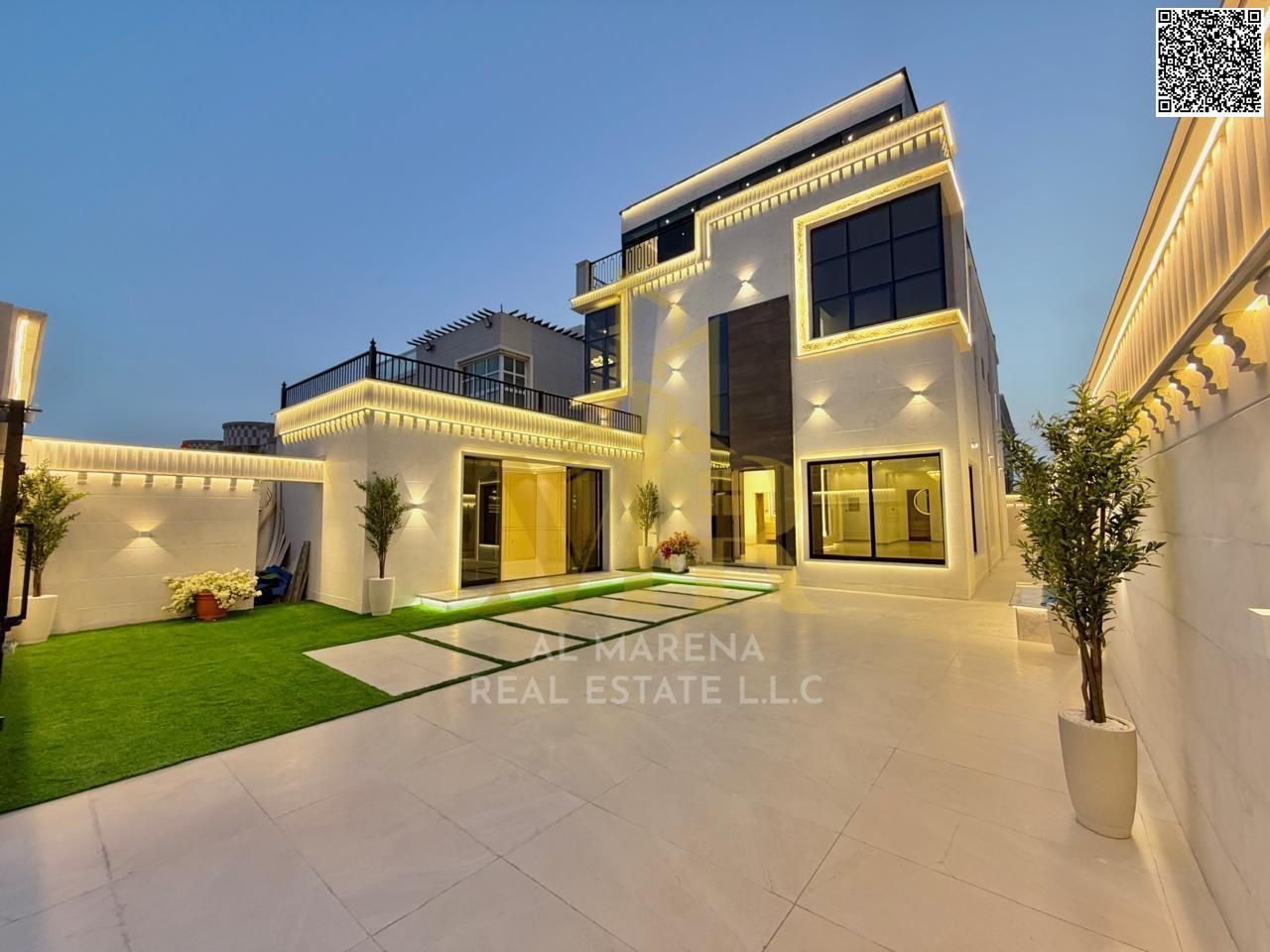 Luxury villa for sale on Sheikh Ammar Street – 5 master bedrooms | First occupant