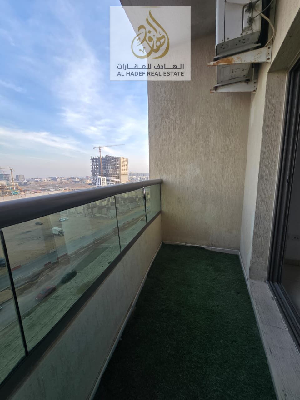 For annual rent in Ajman, a two-bedroom apartment with a living room, located on Mohammed Bin Zayed Road in Emirates City. It features two bathrooms,