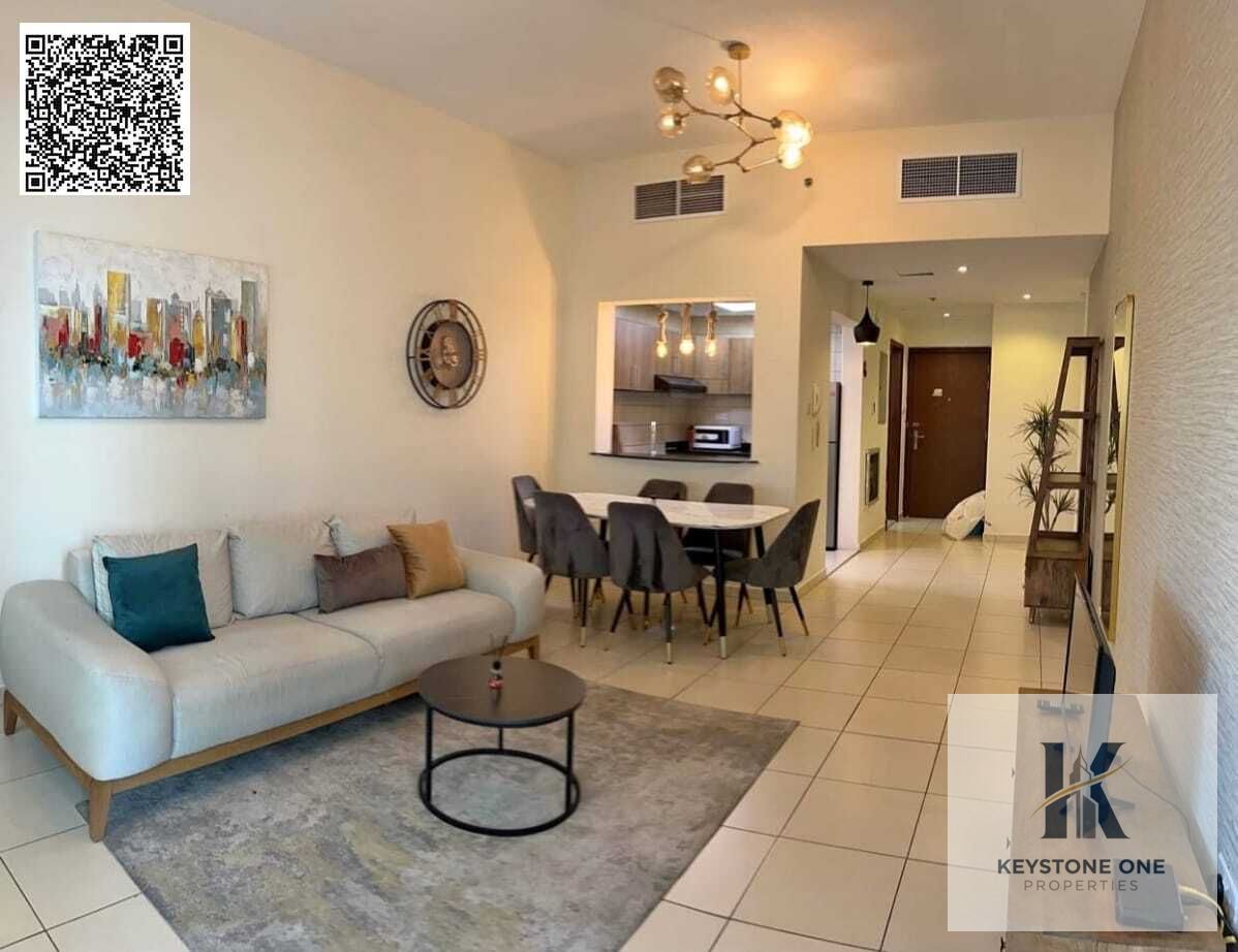 Furnished 2BHK for Rent – Ajman One Towers, Rashidiya 3, Ajman