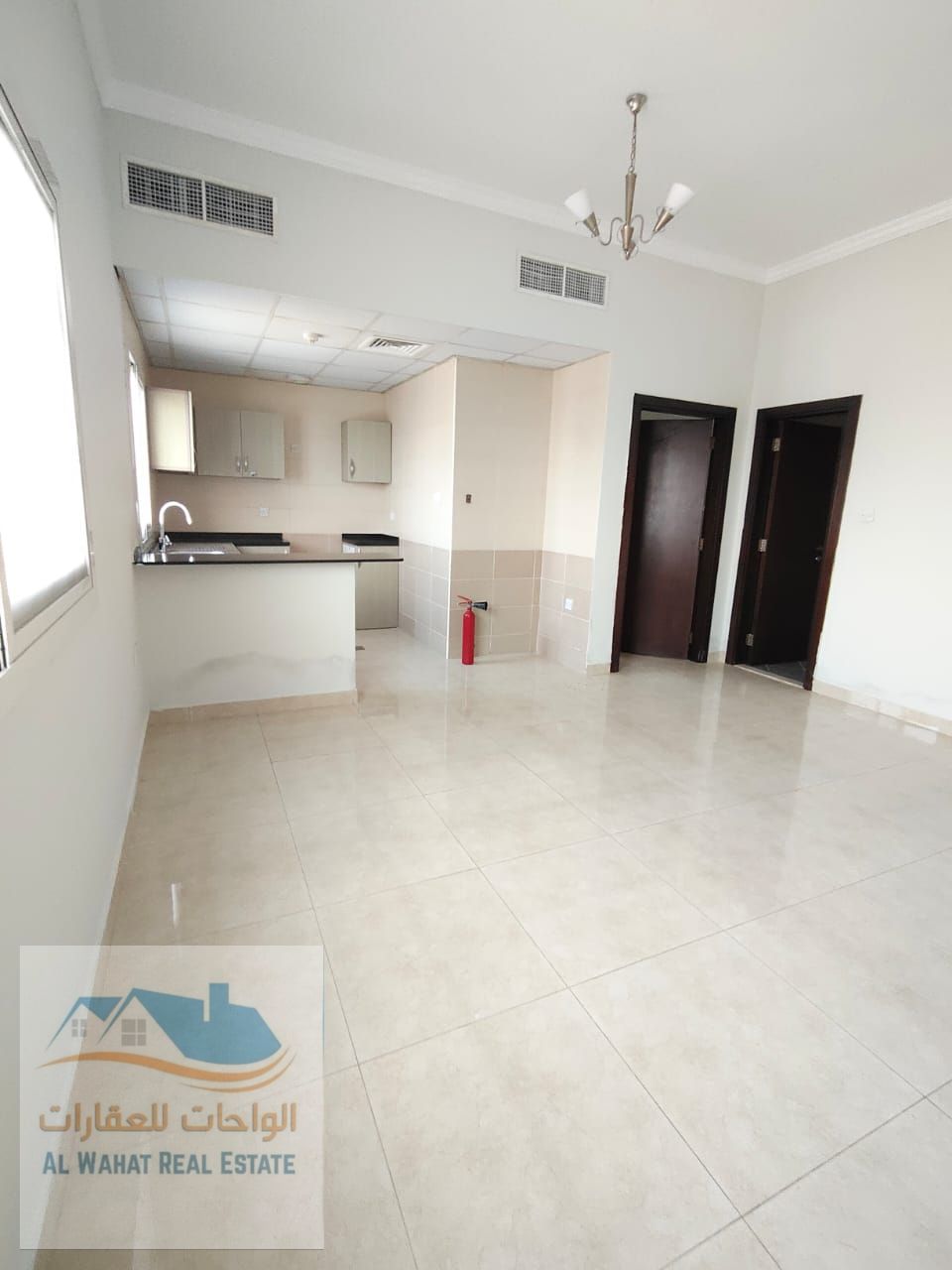 For annual rent, third occupant, ultra-deluxe finishing with free maintenance from the owner, Al Jurf 3, near the Sharjah and Dubai exit