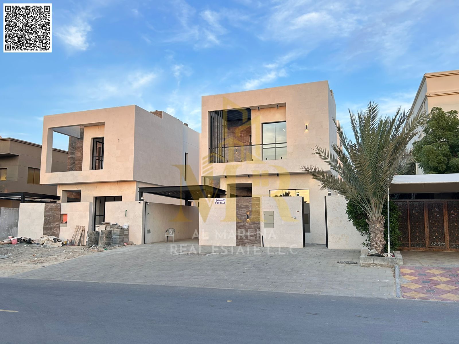 New villa for sale in Al Muwaihat 2 – Prime location directly next to the mosque, freehold ownership