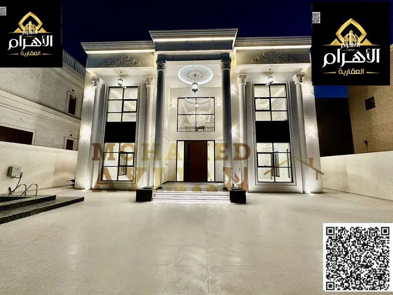 A classic-style villa under construction, featuring 6 master bedrooms, a rooftop terrace, a swimming pool, and an internal elevator.