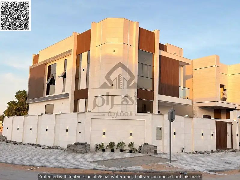 Corner villa for sale in Al-Haliou 2 area - top-of-the-line finishes - in a quiet and distinguished residential location, suitable for upscale family
