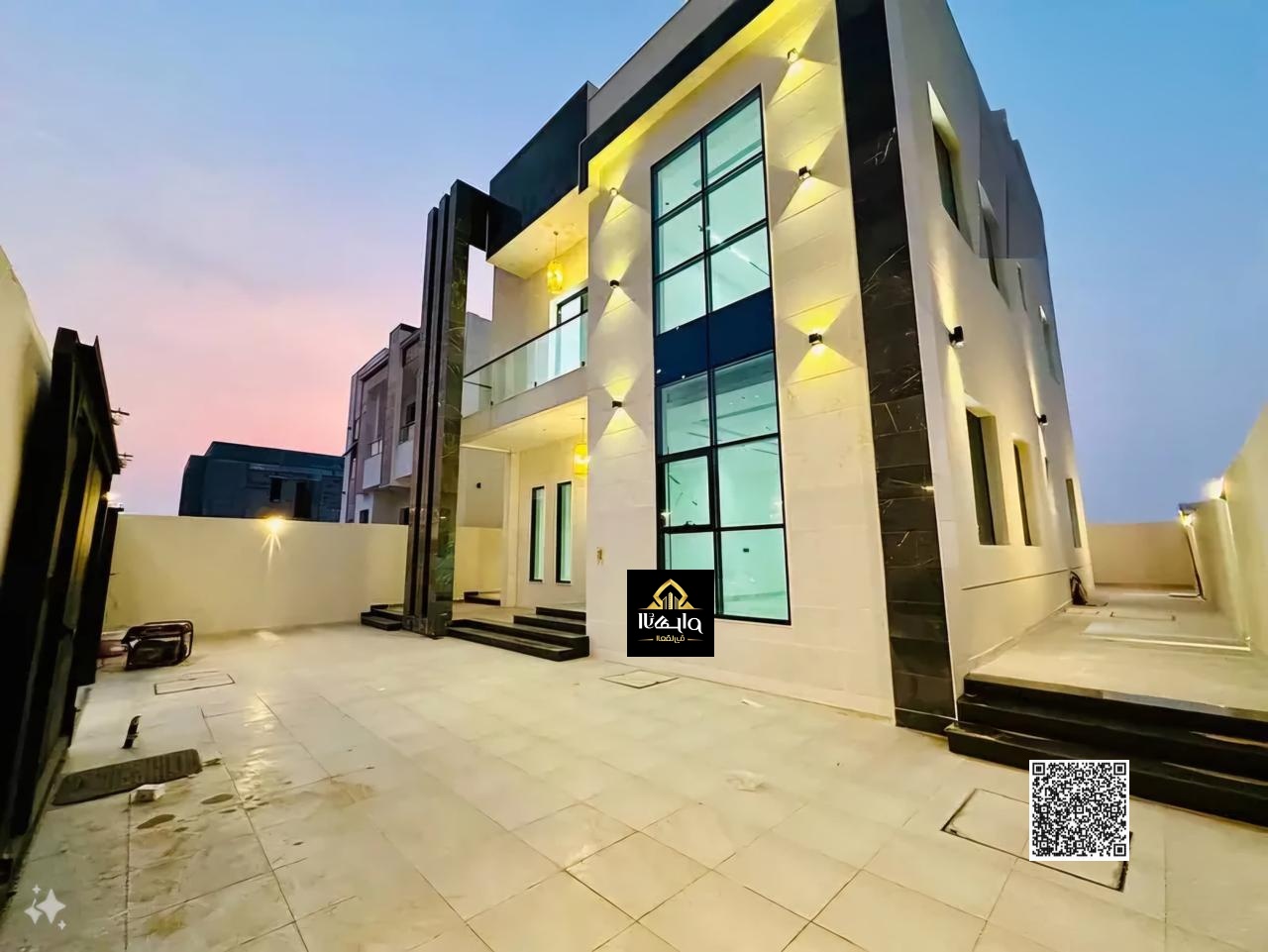 Villa for sale in Ajman at a bargain price including registration fees. Excellent location. Freehold ownership for life for all nationalities with ban